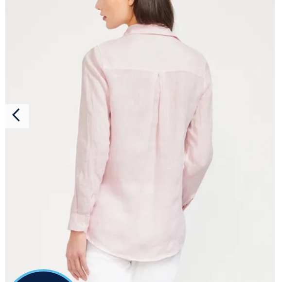 J. Mclaughlin linen button down shirt - Picture 6 of 8